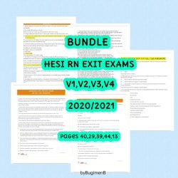 Hesi rn exit exam test bank 2022