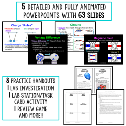 Electricity and magnetism worksheet answer key